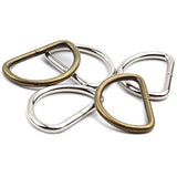 D-Ring Plated Metal 1 inch