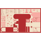 Je Taime Panel 36" by Stacy Iest Hsu for Moda Fabrics
