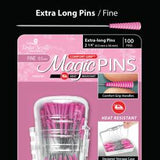 Magic Pins Extra Long Fine 100pc