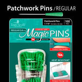Magic Pins Patchwork Regular 100pc