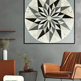 Winter Star Pattern by Zen Chic