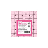 3.5" x 3.5" Quilters Select Non-Slip Ruler  - Limited Edition Pink
