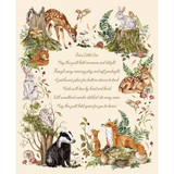 Fable and Fern Panel 36" by Watercolour Heart for Moda Fabrics