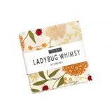 Ladybug Whimsy Mini Charm Pack by Gingiber for Moda Fabrics