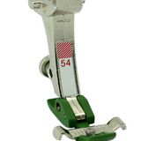Bernina Sewing Machine #54 Zipper Foot with Non-Stick Sole