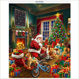 Winter Wonder Christmas Morning Panel 36" by Whistler Studios for Windham Fabrics