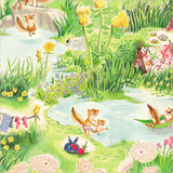 Boat Race by Heather Ross for Windham Fabrics