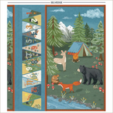 Pawprint Path Panel 36" by Whistler Studios for Windham Fabrics