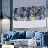 Spotted Haze Radiant Waves 61" x 61" Quilt Kit