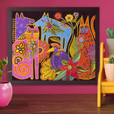 Kindred Creatures Tiling Scene OESD