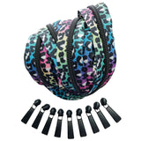 Rainbow Leopard Zipper Pack 3 Yards
