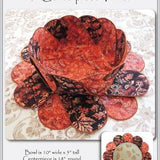 Large Hexi Bowl or Centerpiece Trivet Pattern by Aunties Two