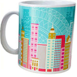 Amanda Murphy Cityscape Day Mug