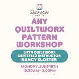 Any Quiltworx Pattern Workshop June