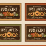 Autumn Homestead Placemat Panel 36" by Michael Zindell for P&B Textiles