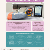 Baby Lock Radiance Survey August 26 Afternoon