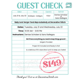 Baby Lock Serger Sock Hop One