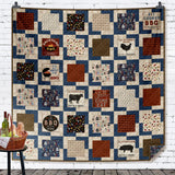 Backyard BBQ Iconic Quilt Kit 78.5in x 78.5in