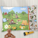 Barron Goes Camping Pillowcase Kit 20" x 26"