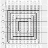 Creative Grids Stripology® Quarters Mini Quilt Ruler