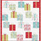 Christmas in Color Gifted Quilt Kit 59" x 64"