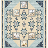 Coastal Escape Seaside Stars Quilt Kit 60" x 70"