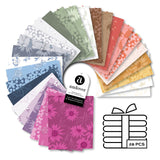Color Me Whispered Fat Quarter Bundle by Stephanie Organes for Andover