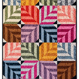 Color Me Whispered Fat Quarter Fracture Quilt Kit 52 1/2" x 78 1/2"