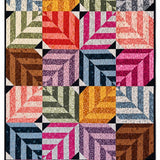 Color Me Whispered Fat Quarter Fracture Quilt Kit 52 1/2" x 78 1/2"