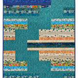 Coral Reef Nove Quilt Kit 59” x 72”