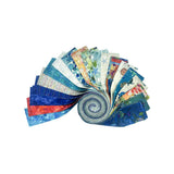 Coral Reef Strip Roll by Sue Zipkin for Clothworks