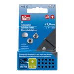 Tubular Rivets, 9mm, 20 Pcs