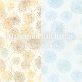 Dandelion Bali Batiks by Hoffman Fabrics