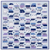 Delphinium Parfait Goodness Quilt Kit 60" x 60"