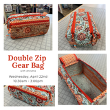 Double Zip Gear Bag Class
