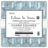 Echoes in Stone Artisan Batiks Charm Pack 5 inches by Robert Kaufman