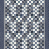 Faded Indigo Wholecloth Quilt Kit 53" x 65"