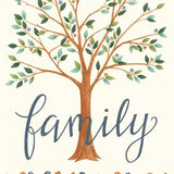 Family Tree Panel 24 Inches by Deb Strain for Moda