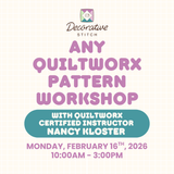Any Quiltworx Pattern Workshop February