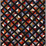 Flannel Gatherings 4 Carat Diamond Quilt Kit 58 1/2 x 67 1/2