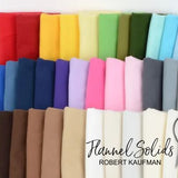 Flannel Solid by Robert Kaufman
