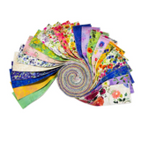 Fleur de Rose Jelly Roll by Sue Zipkin for Clothworks