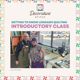 Getting to Know Longarm Quilting: Introductory Class April 2026
