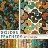 Golden Feathers by Studio RK for Robert Kaufman