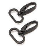 Swivel Hook 1" Black Metal 2Ct.