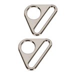 Triangle Ring 1" Nickel 2Ct.