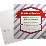 Hotfix Fabric to Fabric Adhesive 12in x 12in 6pk