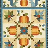 Harvest Home Pumpkin Lane Quilt Kit 52 1/2" x 40 1/2"