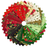 Holiday Flourish Layer Cake by Forest Glen for Robert Kaufman