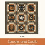 Home Sweet Haunt Spooks and Spells Quilt Kit 63” x 63”